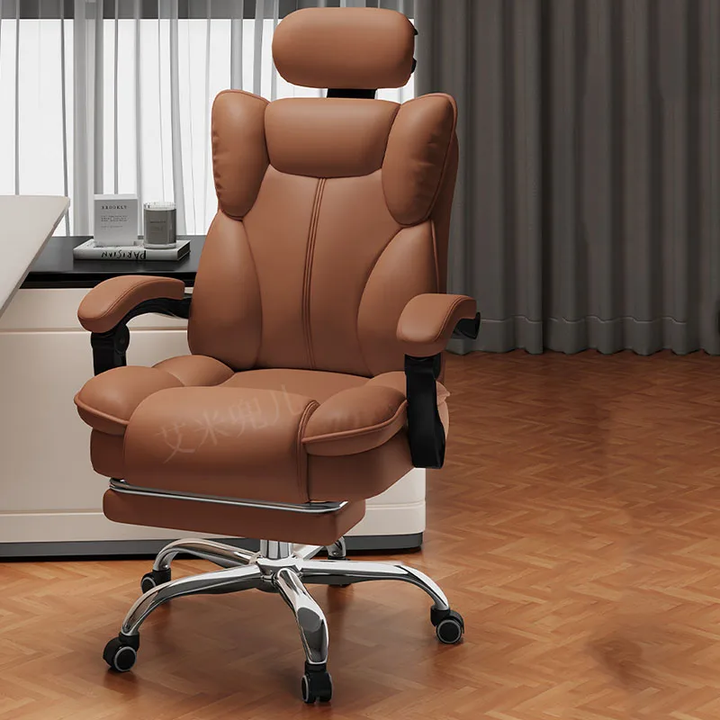 Recliner Ergonomic Office Chair Luxury Mobile Modern Computer Designer Study Office Chair Comfortable Taburete Home Decoration