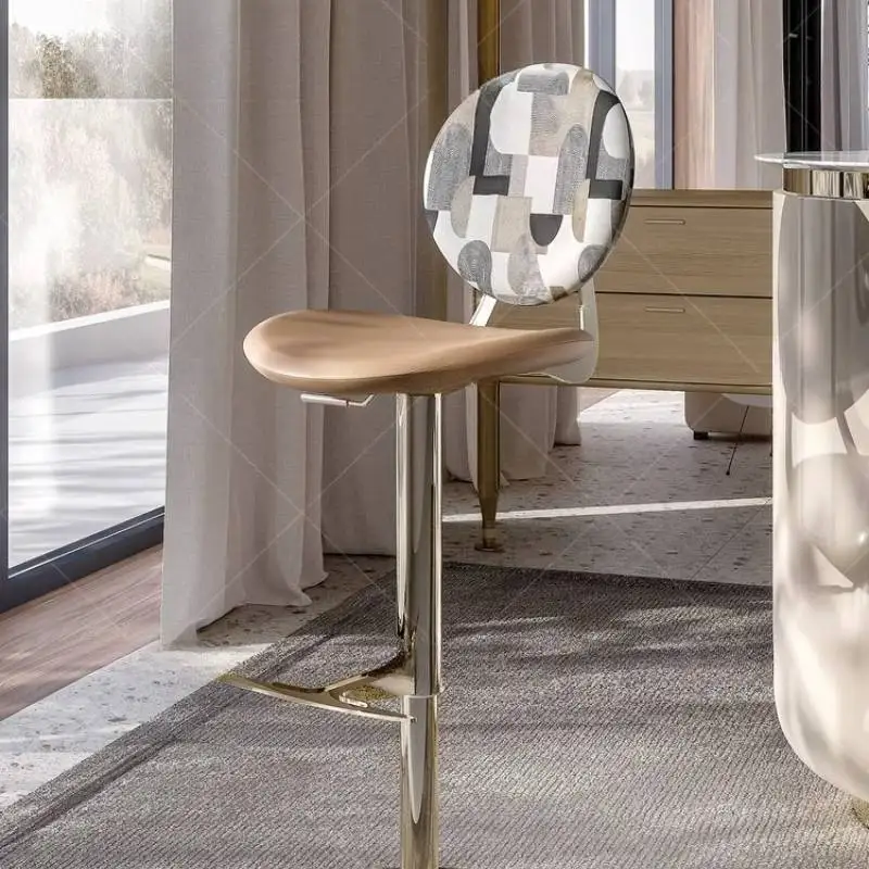 Industrial Design Bar Chair Decorative Piece Ergonomic Swivel Bar Chair Counter Stools Foldable Silla De Escritorio Furniture