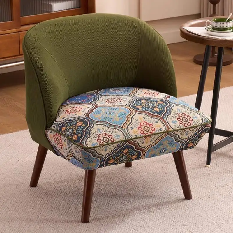 Designer Low Recliner Chair Single Luxury Decor Ergonomic Nordic Lounge Chair Floor Comfy Wood Sillones Relax Furniture For Home