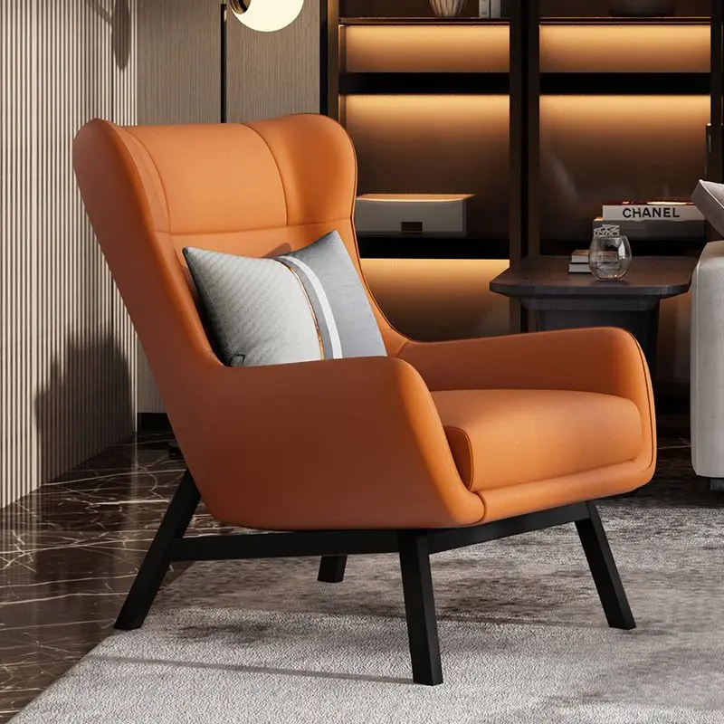 Trending Brown Living Room Chairs Luxury Decor Single Designer Chairs Living Room Comfy Ergonomic Sillas De Sala De Estar Home