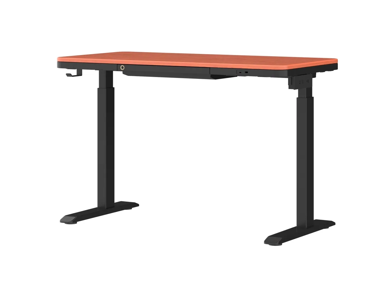 &c Office Desk Furniture Computer Gaming Table Electric Standing Desk with Bluetooth Speakers  Height Adjustable