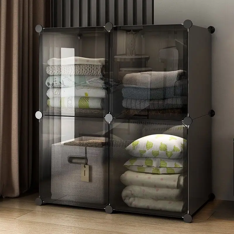 Minimalist Cheap Wardrobe Space Saving Wearable Garden Exterior Makeup Foldable Wardrobe Shelves Display Armario Home Furniture