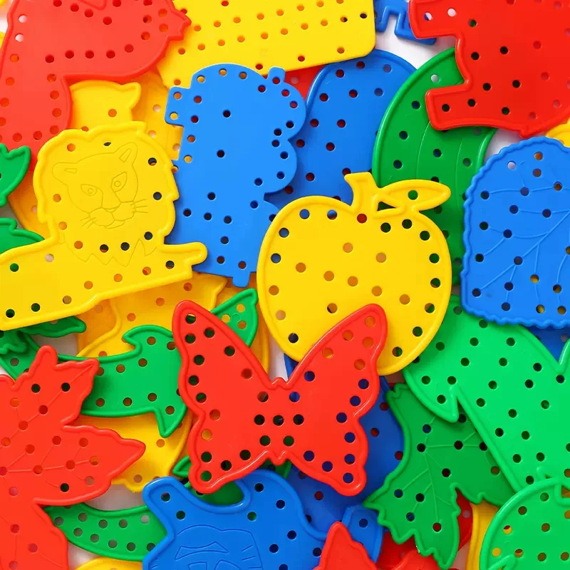 Threading Toys Montessori Educational Fine Motor Skills Development Classroom Supplies Regalos Cumpleaños Niños Para Invitados