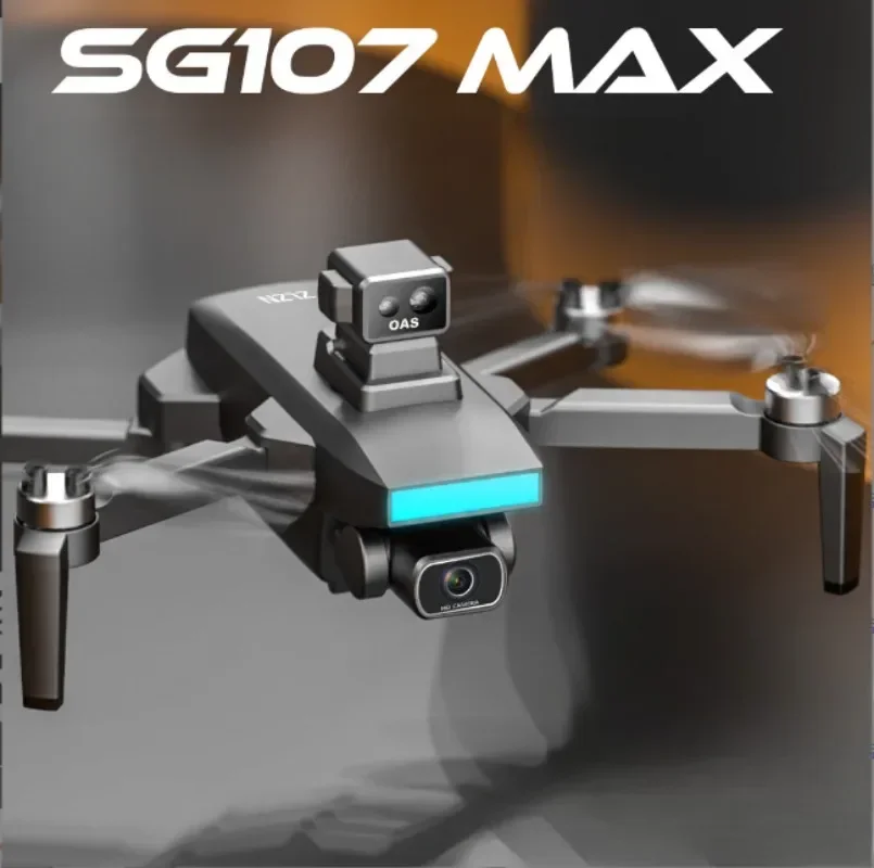 Professional Mini Dron RC Folding Quadcopter SG107 PRO Drone FPV 4K ESC Camera GPS Optical Flow 5G WIFI Foldable RC Helicopter
