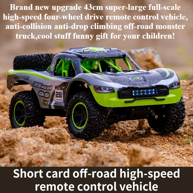 Cool Stuff Funny Gift-Super Full-scale High-speed 4WD Rc Truck,Climbing Off-road Rc Cars for Adults,Monster Truck,Toys for Boys