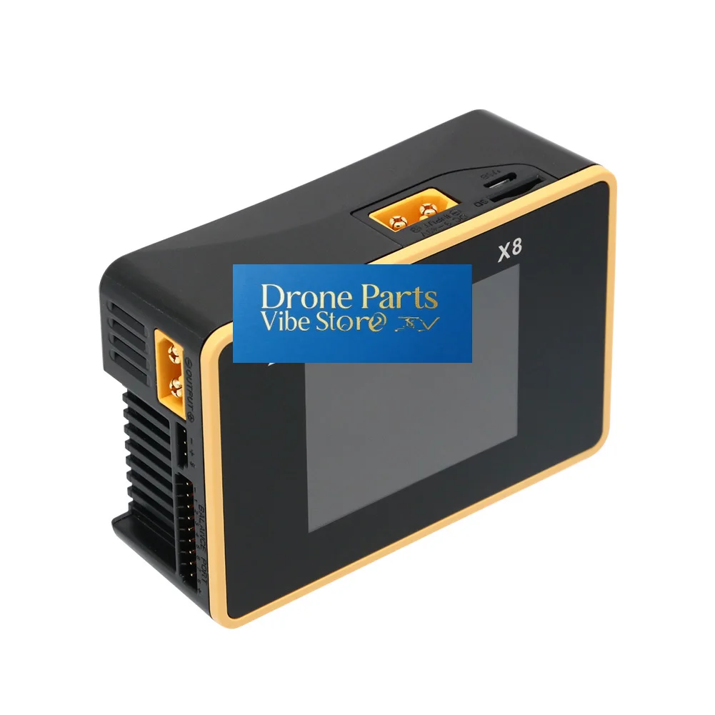 Drone PartsiCharger X8 1100W 30A DC LCD Screen Smart Battery Balance Charger Discharger For 1-8s LiPo/Lilo/LiFe/LiHV Battery For