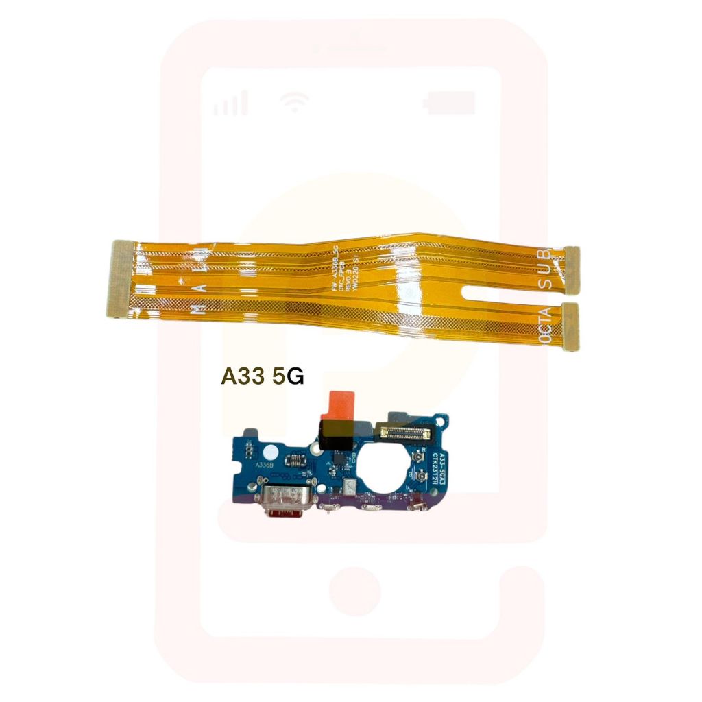 Placa De Carga + Flex Main SAM A34 5G