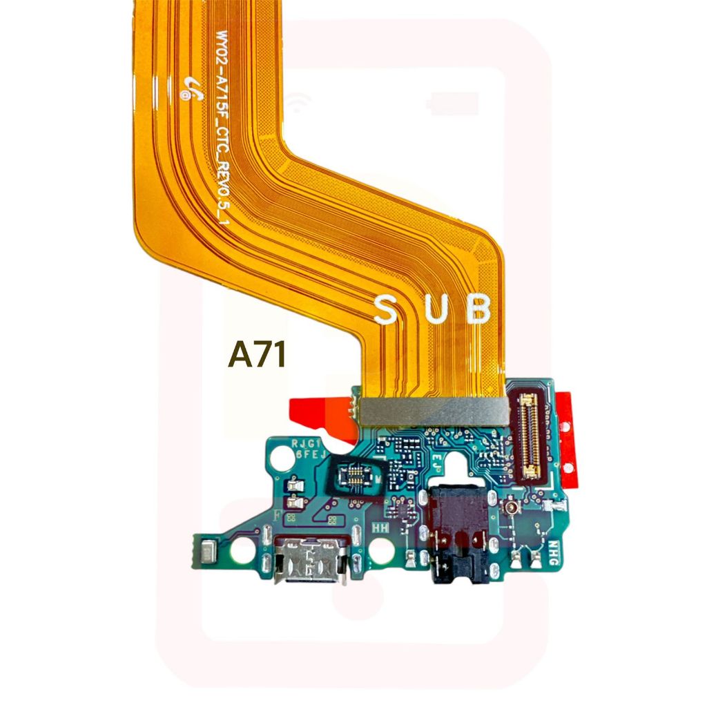 Placa De Carga + Flex Main SAM A71