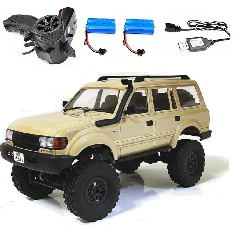Crawler Simulate Full Scale 260 Motor Off Road Climbing Monsterk WPL 4WD Kids Gift,for WPL C54-1 RC CAR C54 CAR LC80