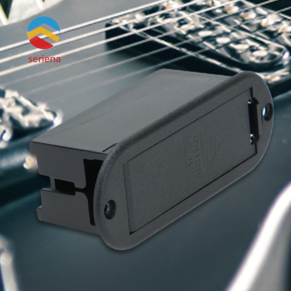 Caixa De Bateria De Guitarra 9V Profissional Mini Acessórios Práticos Para Instrumentos Musicais [Seriena.br]