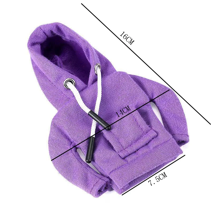 Magnetic Desk Goose Outfits Red Hoodies Strong Cute Duck Design Keys & Scissors Room Table Decorative Key Holder Clothes