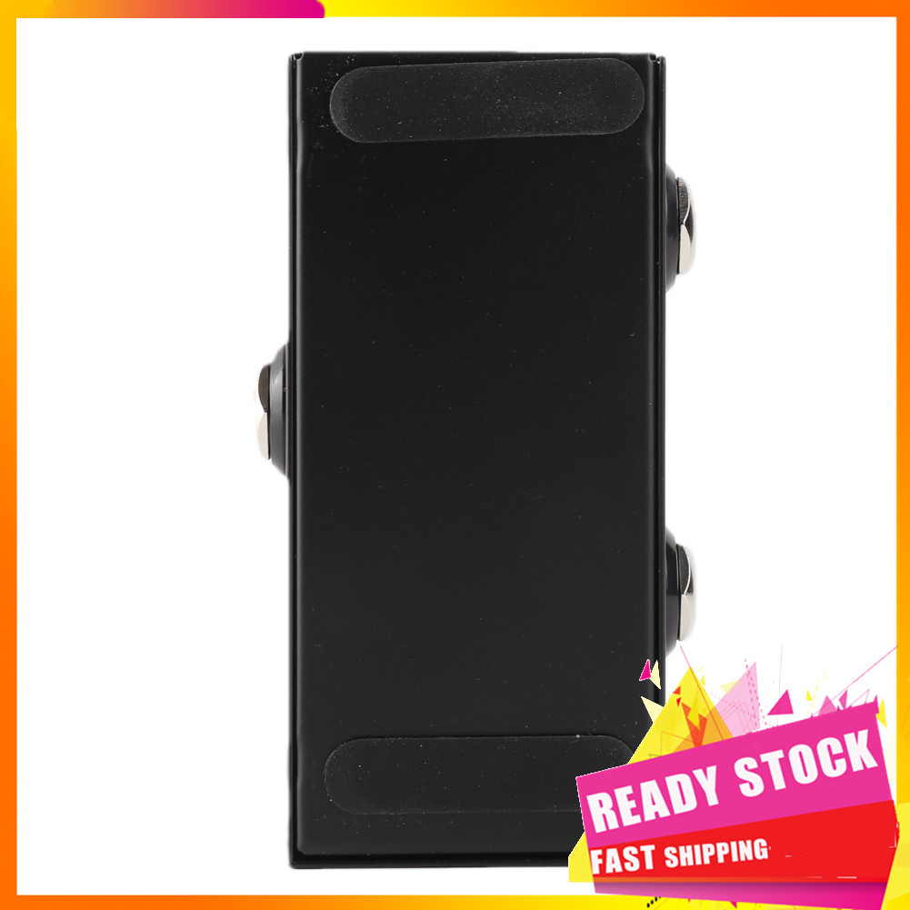 Gfgfgfgg ABY Box Line Selector AB Switch Mini pedal de efeito de guitarra com comutação de um botão Transmissão