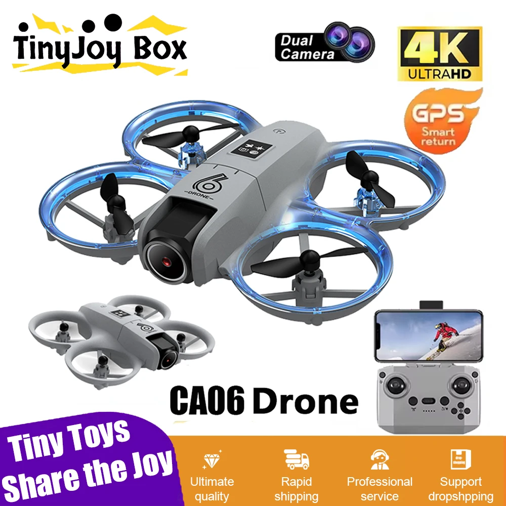 CZ06 Professional Drone GPS Aerial Photography RC Quadcopter Foldable 4K Camera Drones for Beginner Boys Children's Day Gifts