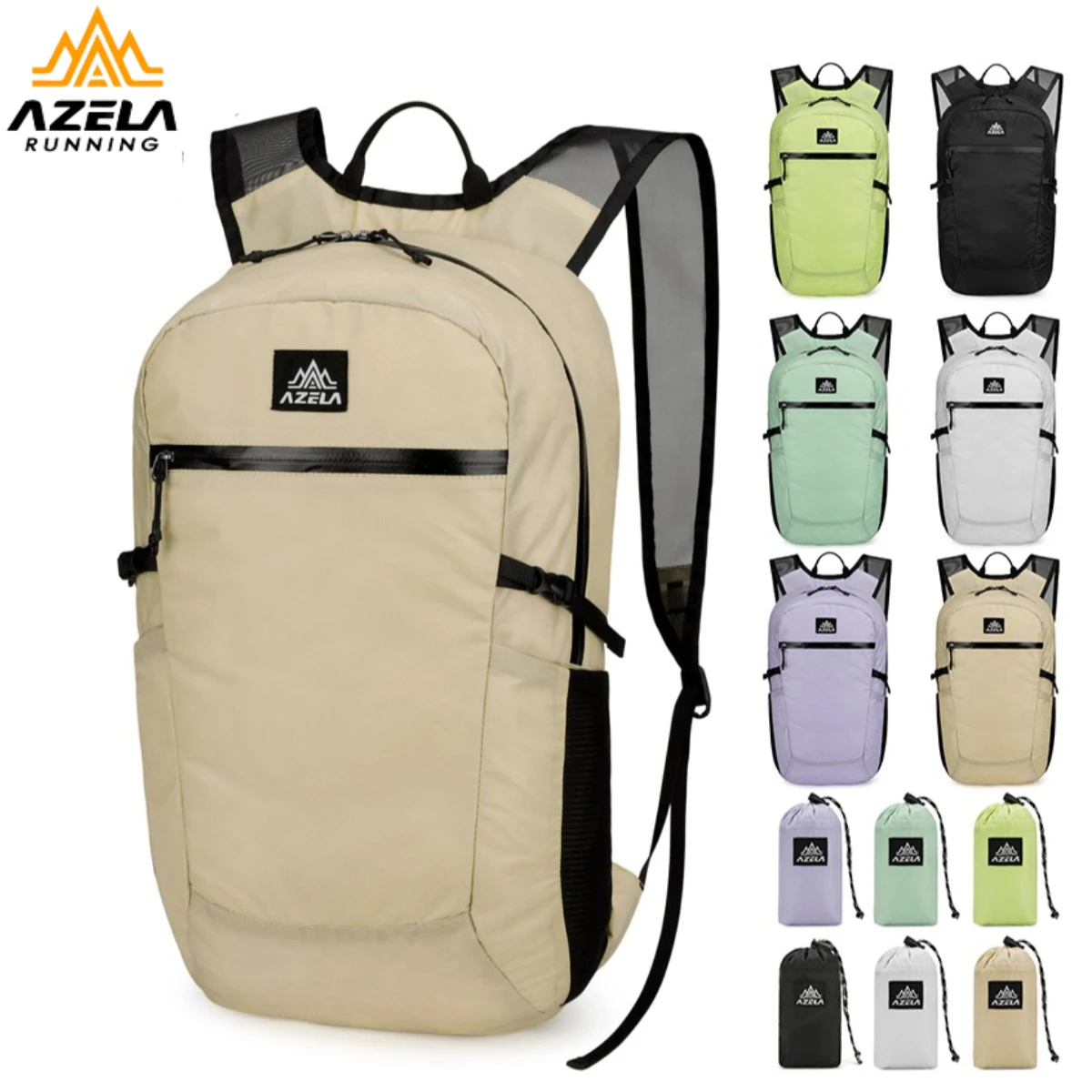 Ultra Light Outdoor Hiking Cycling Travel Backpack Fitness Bag Waterproof Handbag Small Foldable Backpack Storage Bag