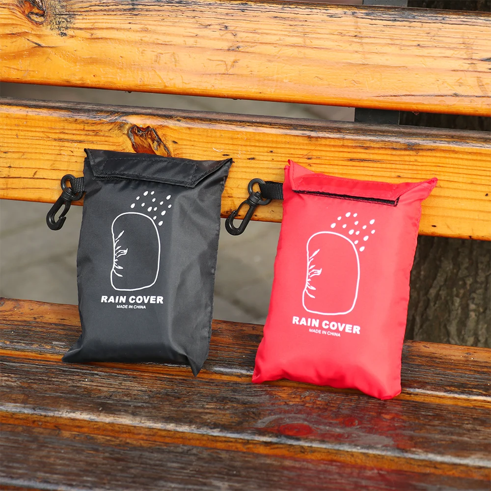 Outdoor Organizer Travel Cosmetic Bag Backpack Rain Cover Portable Waterproof Anti-tear Dust Proof Anti-UV Drawstring Storage