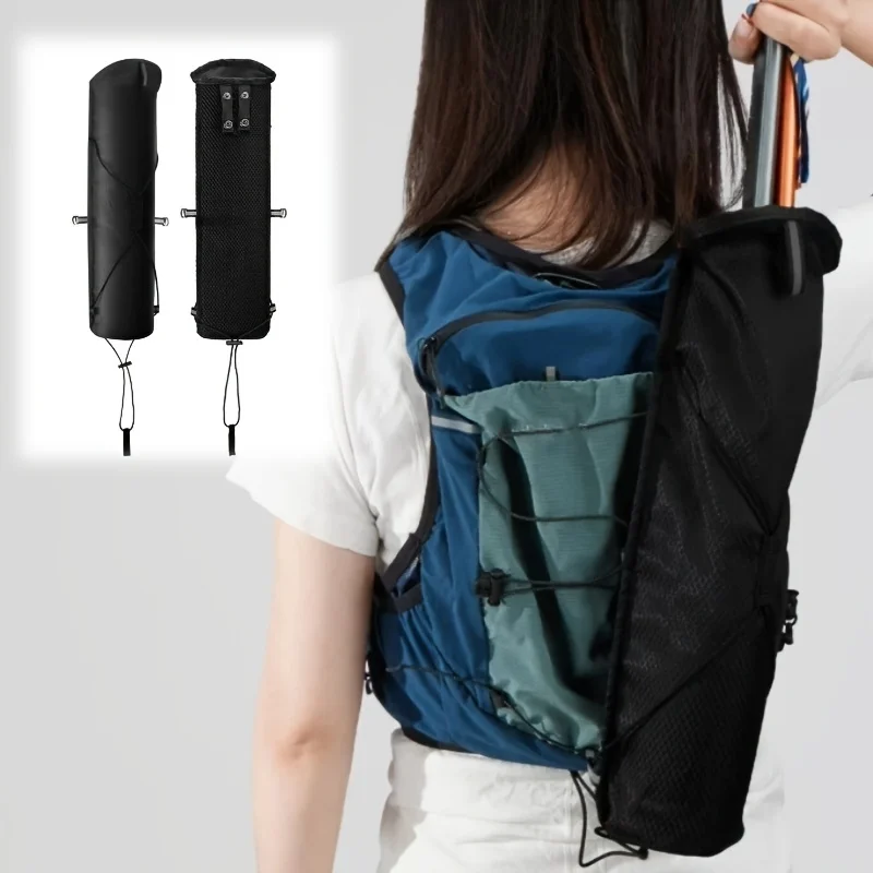 Hiking Pole Storage Bag,Travel Foldable Trekking Pole Pouch, Backpack Attachment For Hiking, Camping & Outdoor