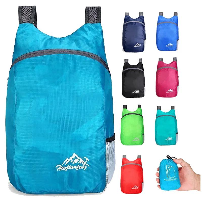 Portable Foldable Hiking Backpack Waterproof Large Capacity Outdoor Climbing Bag