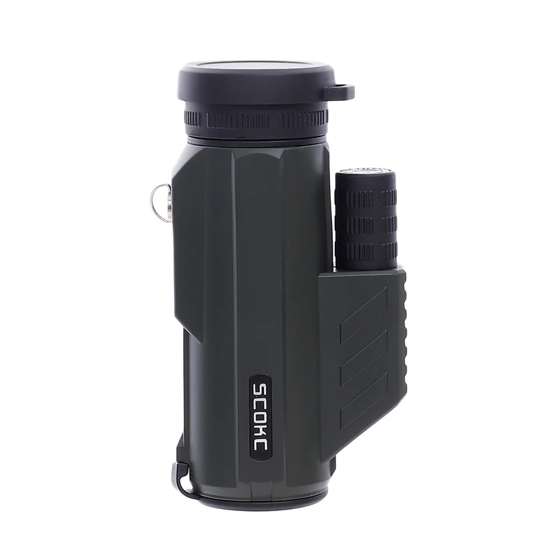 Professional 10X32 HD Monocular Telescope High Power BAK4 Prism Waterproof Portable Monoculars for Bird Watching Hunting Camping