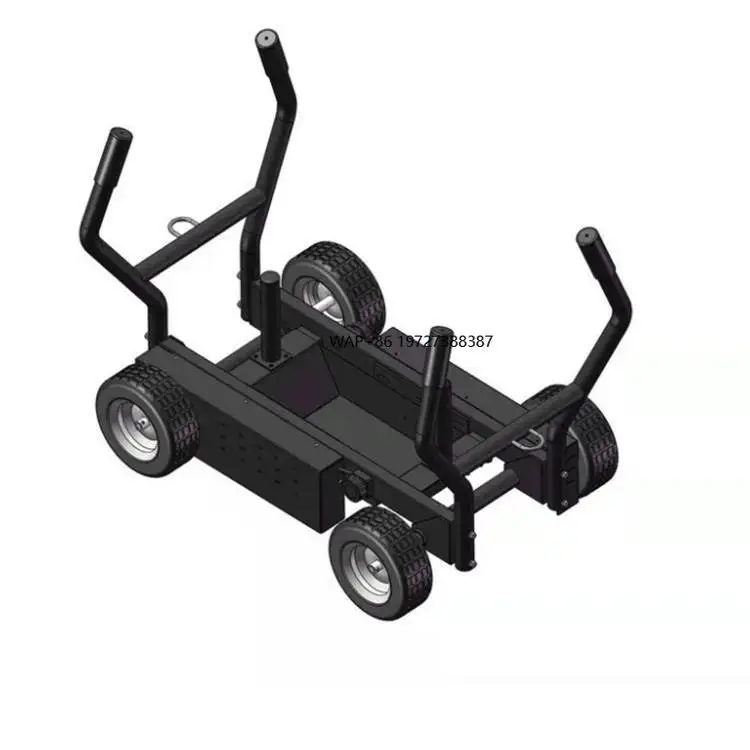 Home Gym Fitness Equipment Plate Loaded Adjustment Push Double Magnetic Resistance Tank Sled With Wheels Tank Sled Car