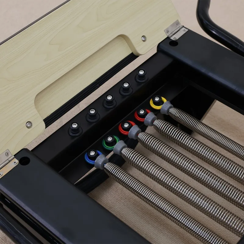 Premium Aluminum Pilates Reformer Bed with Smooth Sliding Carriage Professional Fitness Equipment for Studio and Home Gym
