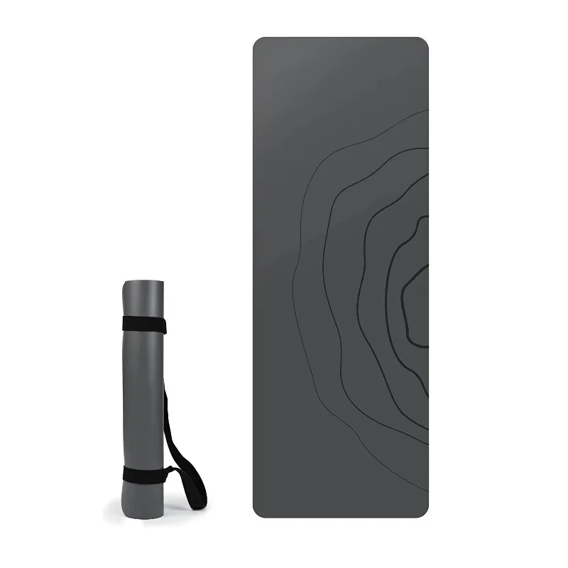 YTYIN Premium 4mm Eco-Friendly Sports Yoga Mat Non-Slip Fitness Home Exercise Equipment For Men And Women PU Black From Jiangsu