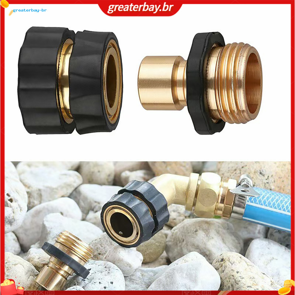 Universal 3/4 Inch Quick Release Garden Hose Connector Fittings Leakproof Water Adapter for Easy and Fast Irrigation –
