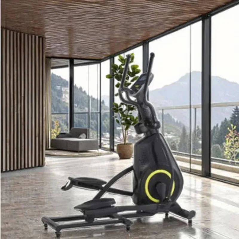 2025 Luxury Home Elliptical Machine - Track Monitoring Space Walker Gym Bike, Premium Fitness Equipment