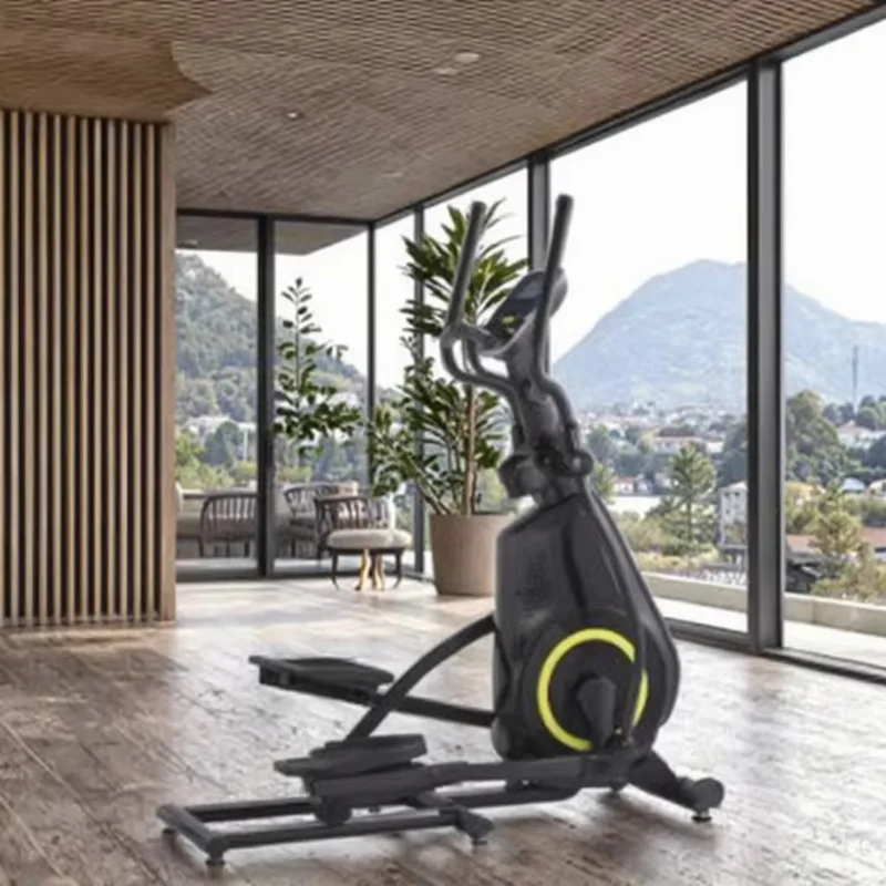 2025 Luxury Home Elliptical Machine - Track Monitoring Space Walker Gym Bike, Premium Fitness Equipment