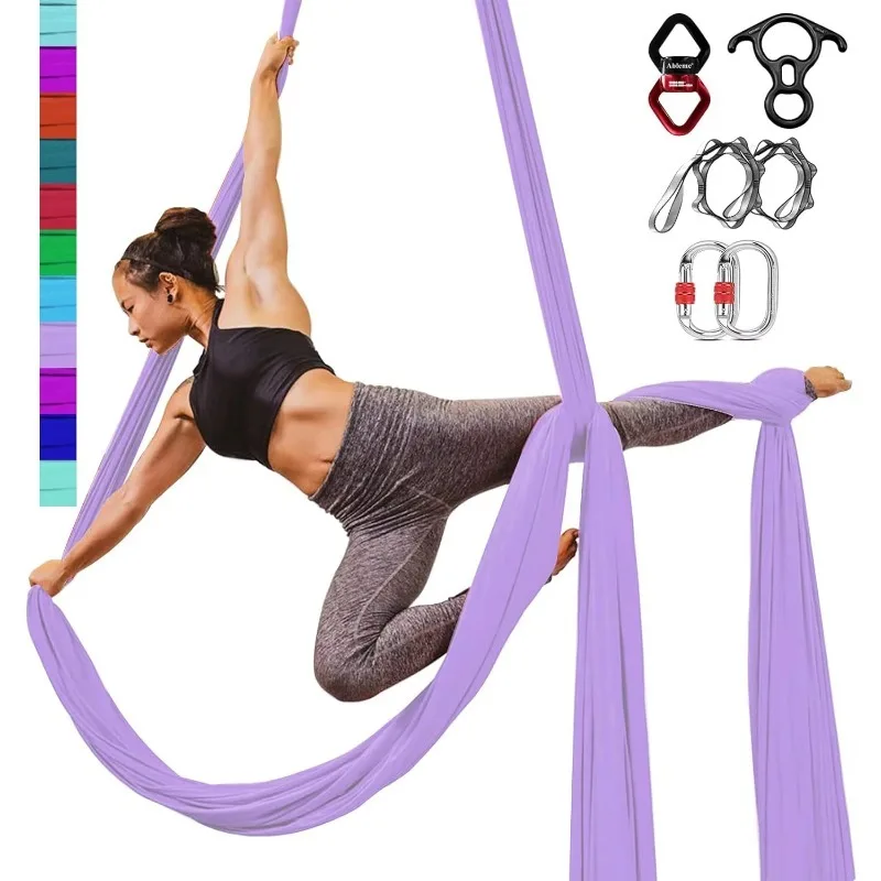 10M Premium Nylon Aerial Yoga Swing Anti Gravity Inversion Hammock Home Gym Fitness Training Equipment Hot Sale