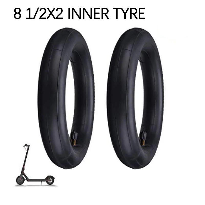 INNER Tube 8 1/2x2 Inner   '10 inch  Camera with Straight Valve for Xiaomi Mijia M365 Electric Scooter Accessories
