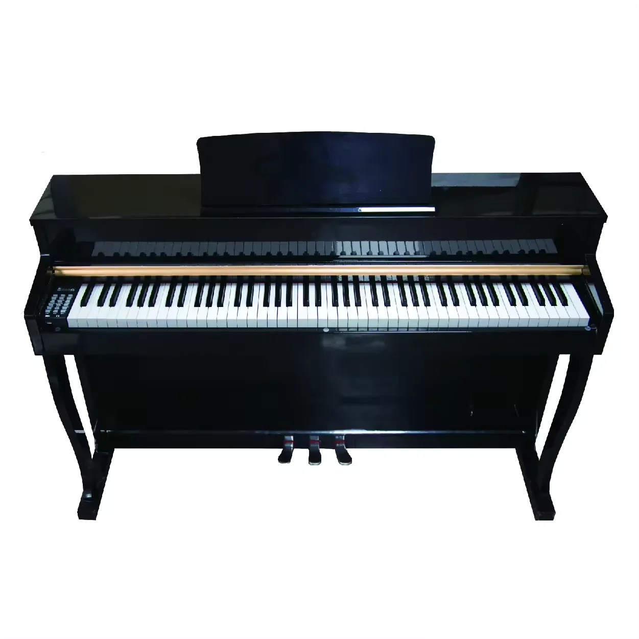 Digital Piano 88 Weighted Key Keyboard Home Electric Pianoforte With Hammer Action For Upright Piano Keyboard with Triple Pedal