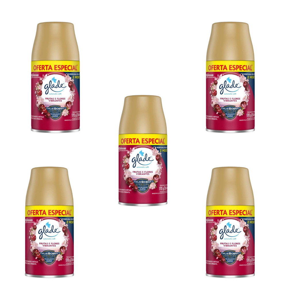 Glade Automatic Refil 260ml Kit 5 Revenda
