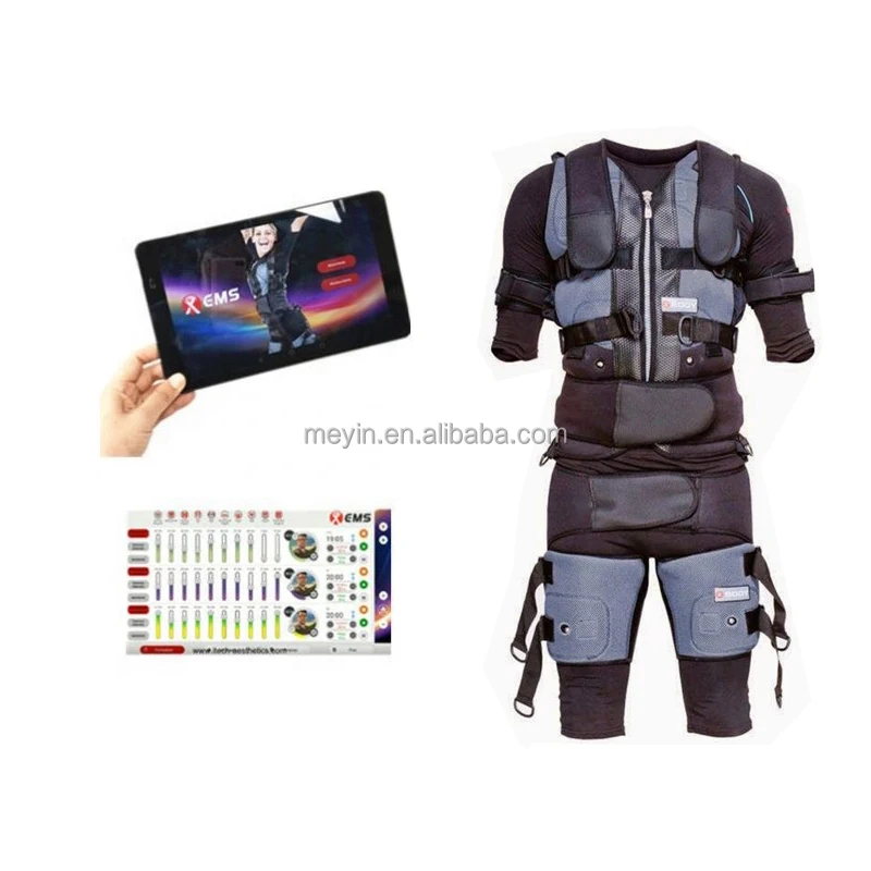 Bodytec Fitness Sport Trainer Body Slimming Vest Ems Training Machine Muscle Stimulator Suit Gym Equipment Wireless Ems