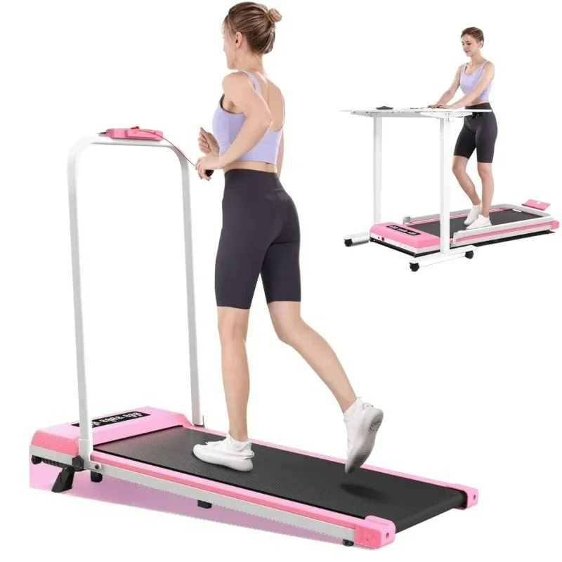 Electric Jogging Treadmill Walking Machine Portable Wireless Foldable Fitness Equipment