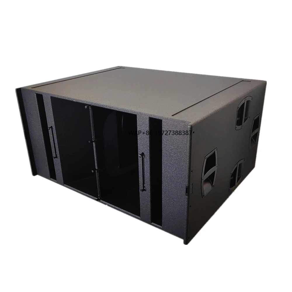 Dual 18 Inch 3000 Watt Professional High Power Outdoor Stage Subwoofer Bass Speaker