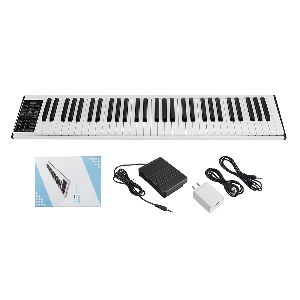 HUASKY KD08 Pro 61 Keys Mobile Portable Electric Digital Piano Electric Keyboard