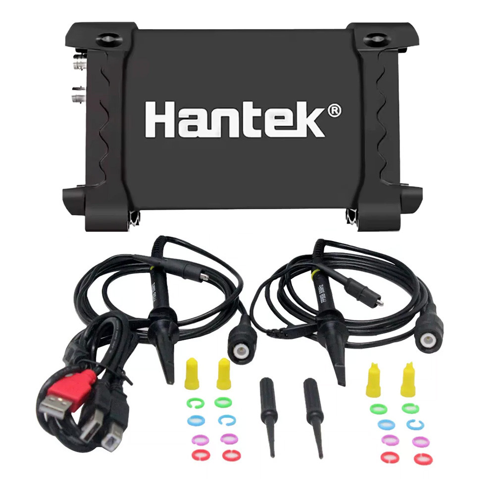 Osciloscópio Digital Hantek 6022BE 20MHz 2 Canais 48 MSa/s 1 M