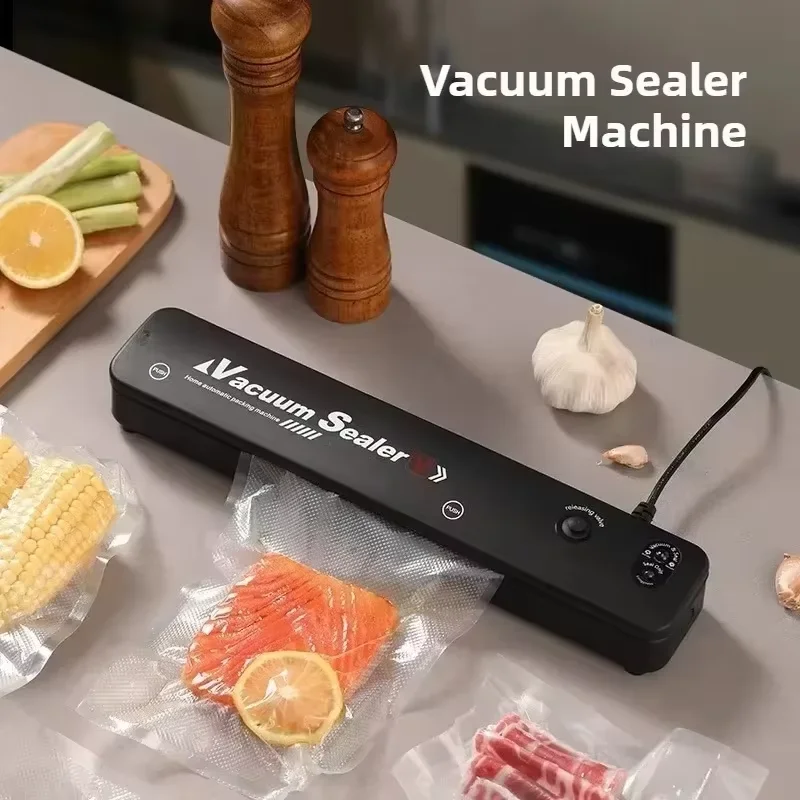 Fresh-keeping vacuum sealing machine, fully automatic household small sealing machine, food packaging machine sealing artifact