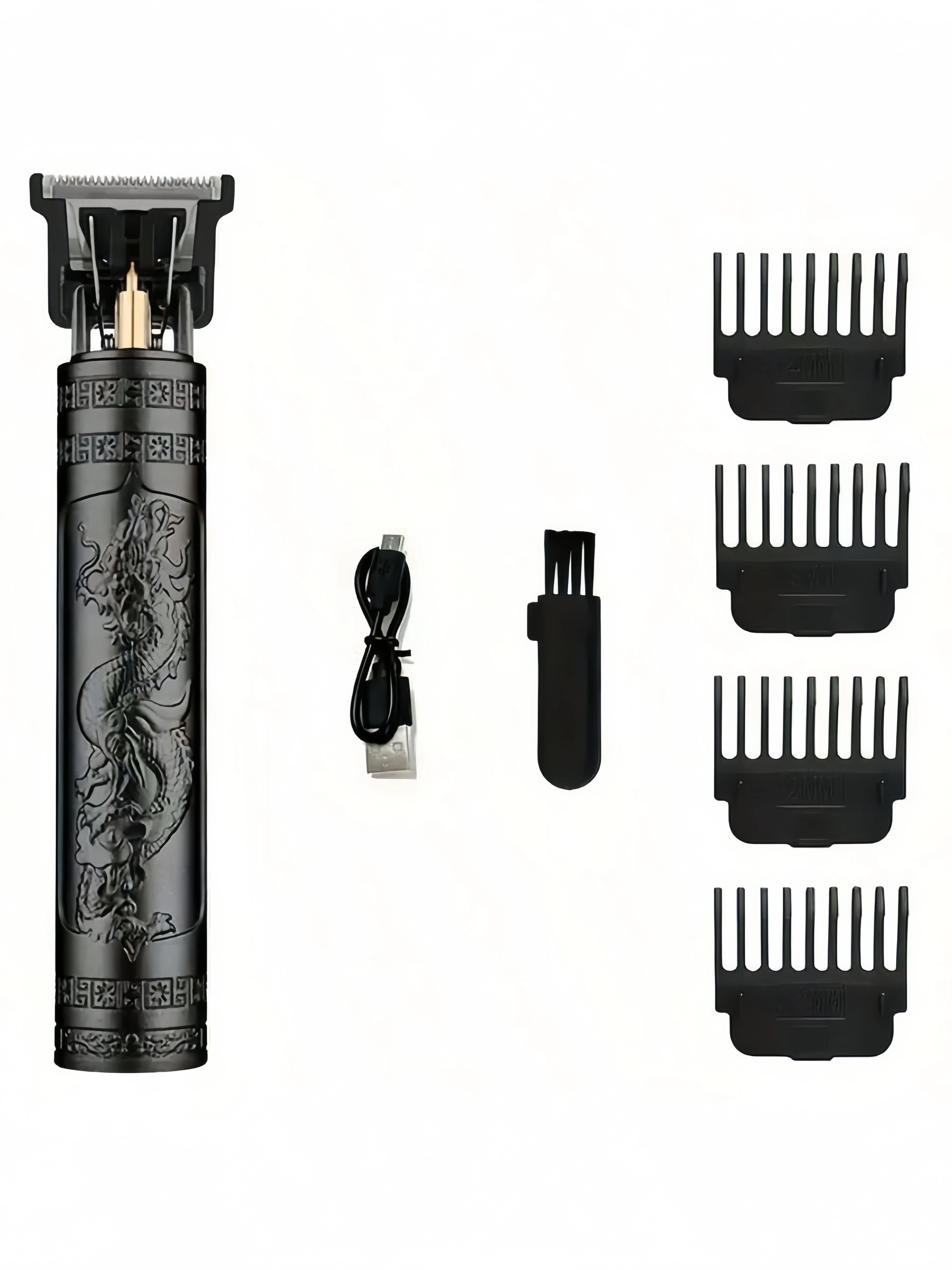 Professional Men’s Hair & Beard Trimmer, cordless rechargeable clipper grooming kit. Precision cutting, shaving and trimming, pe