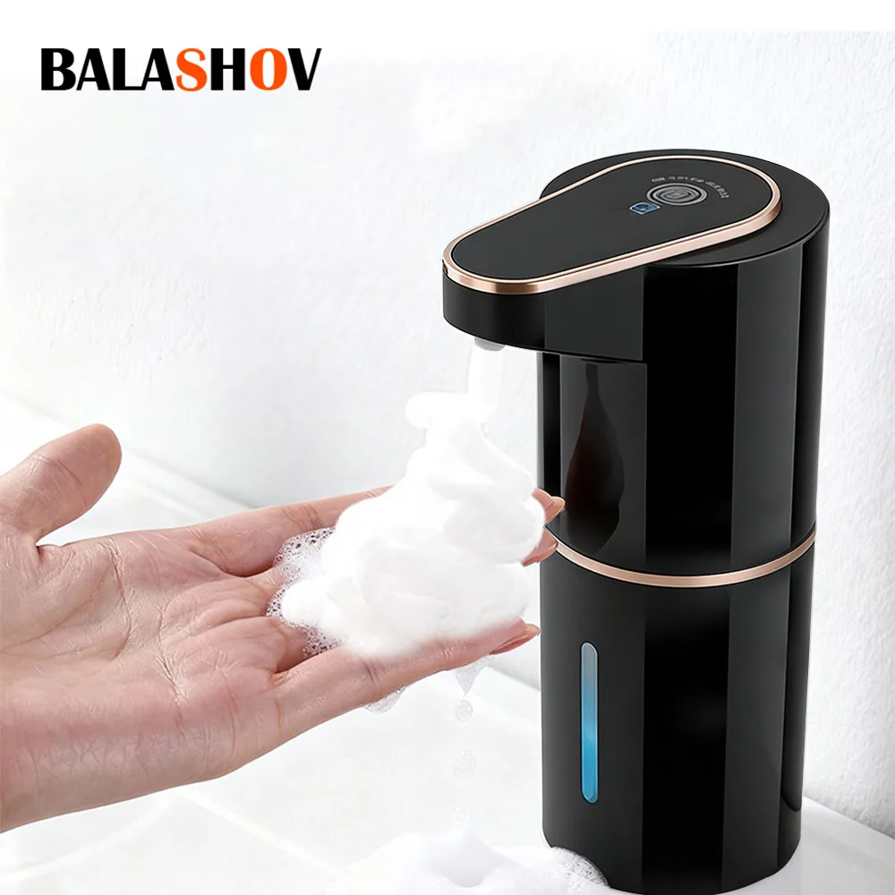 350ML TYPE-C Rechargeable Adjustable Foam Smart Infrared Automatic Sense Soap Dispenser For Kitchen Bathroom