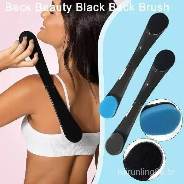 [New] Back Beauty Brush Foldable Self-Healing Sunscreen Applicator DIY Lotion Easy To Use Portable OOQ2