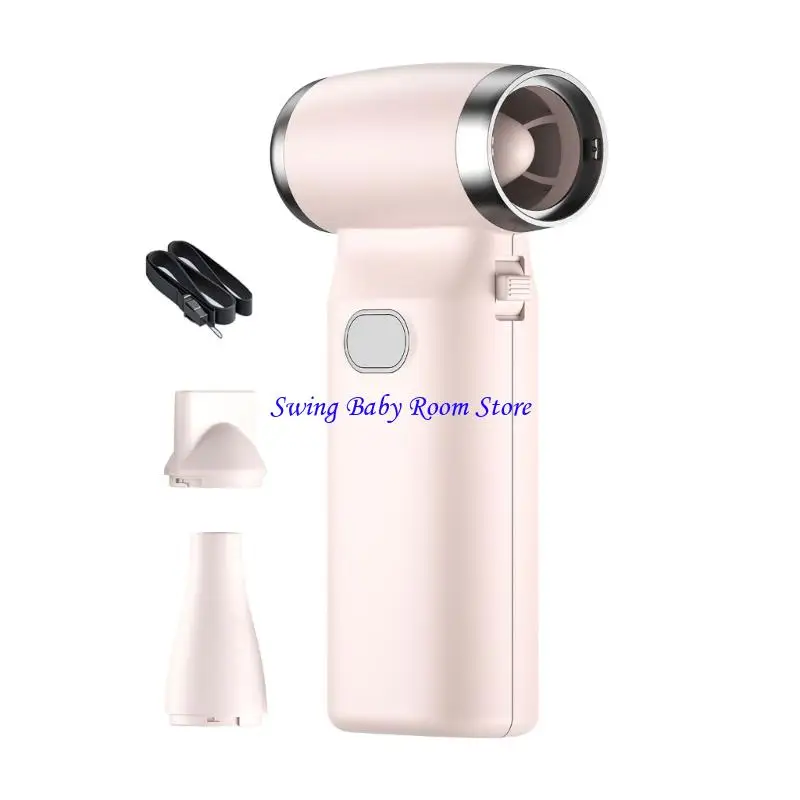 K1AD Turbocharged Electric Dust Blower Rechargeable Jet Air Duster with LCD Screen For Keyboards Use Car Cleaning Tool