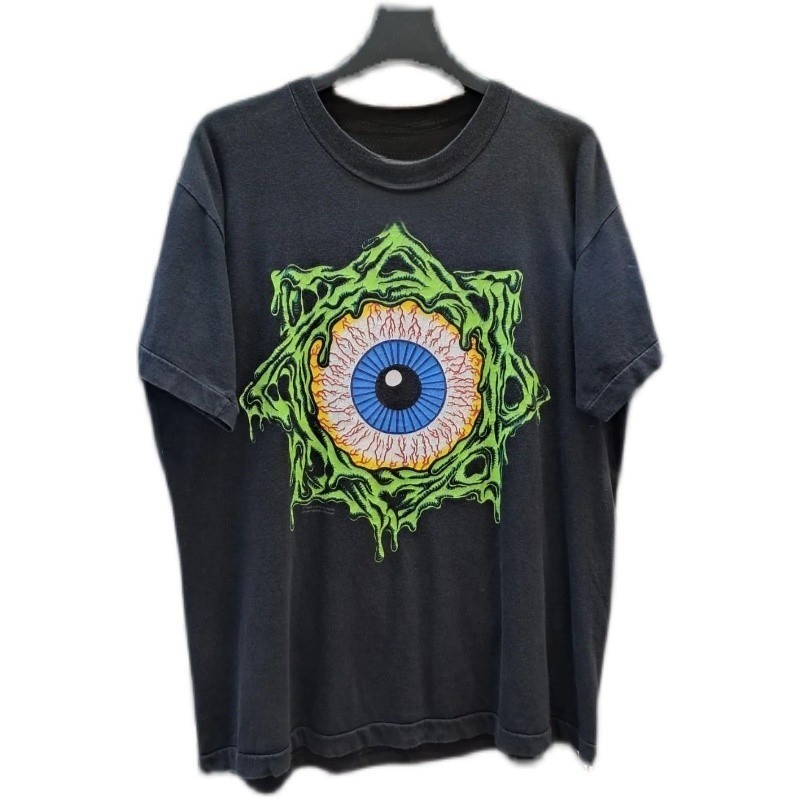 [Camiseta Premium em Algodão Puro]VOR Camiseta Americana Retro Street Wear FAITH NO MORE 1992's Round Neck Homens Mulher