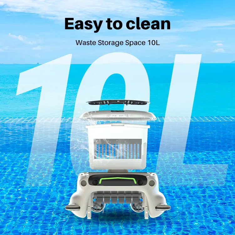 Automatic Pool Vacuum Cleaner Pool Surface Cleaner Robot Robotic Pool Skimmer Cleaner