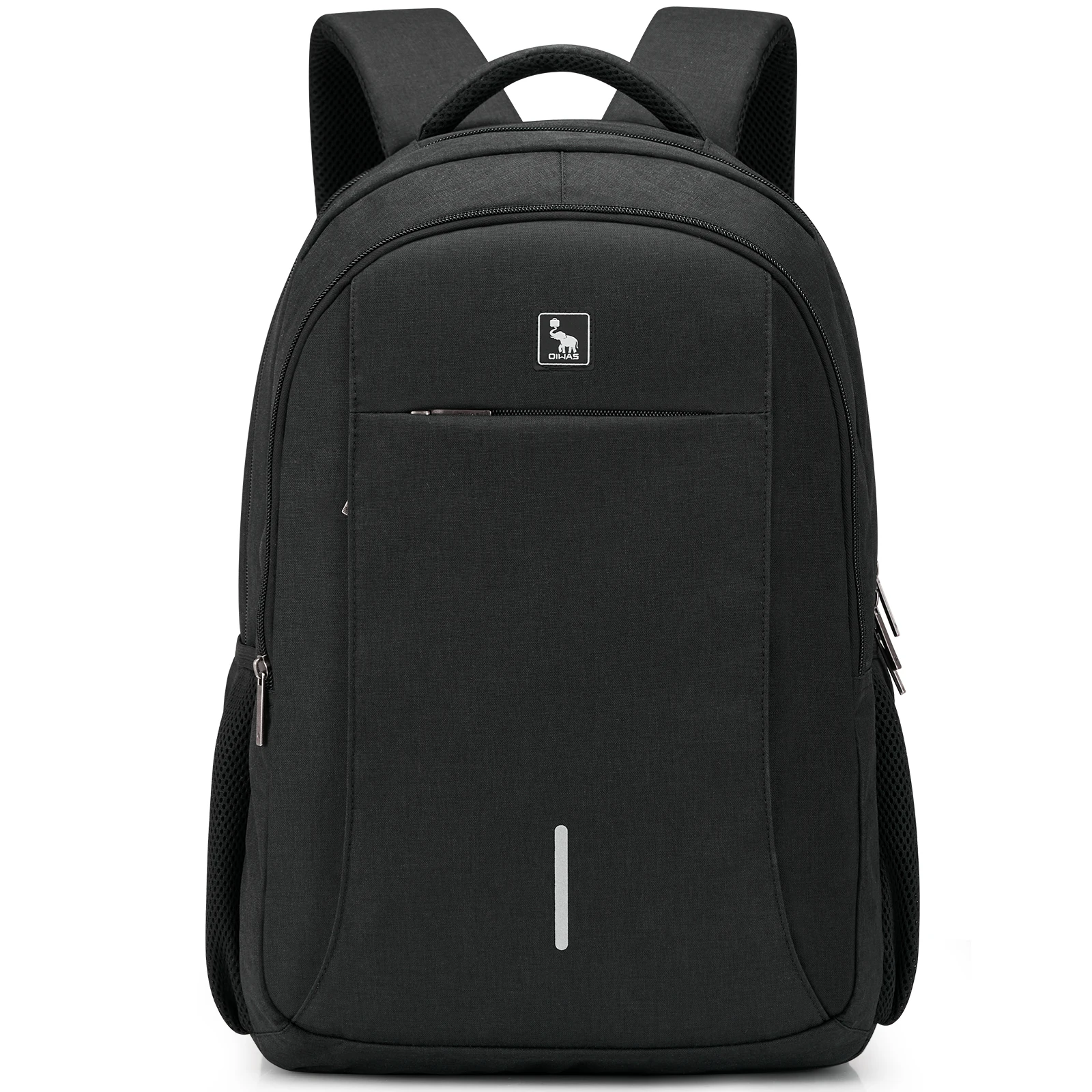 OIWAS Large Capacity Waterproof Computer Backpack with USB Charging Port - Durable Travel Bag for Laptops up to 17 Inches
