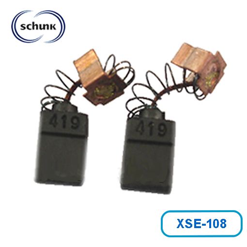 Escovas de Carvão Schunk Makita Furadeira HP-1500/ 1620/ 1640/ Cód. XSE-108