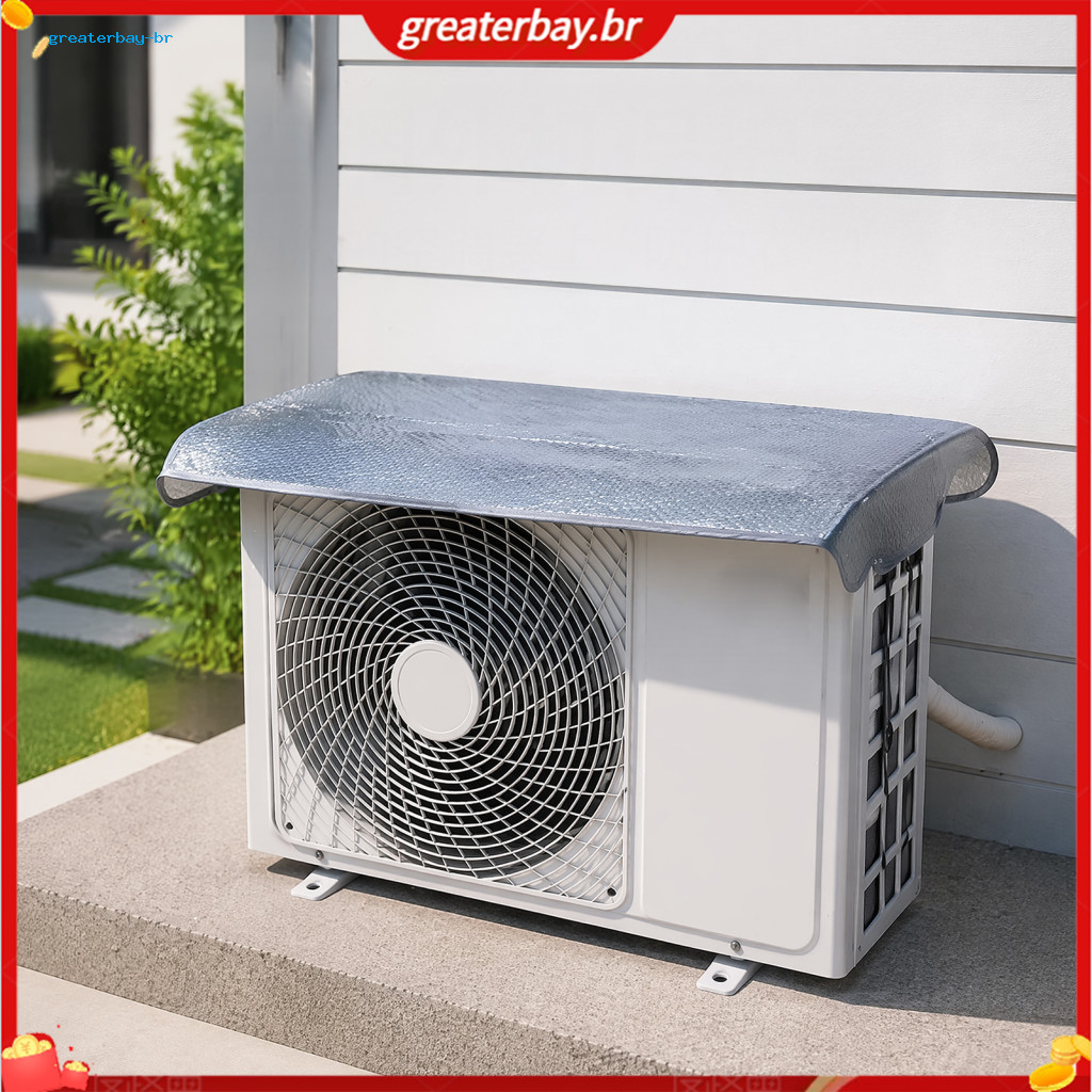 Waterproof Aluminum Foil Air Conditioner Outdoor Unit Cover Dust-proof Insulation Protector for Ac Condenser Durable Wea