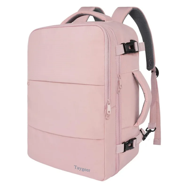 Travel Backpack with USB Charging Port and Shoe Compartment TSA Carry On 15.6 Inch Laptop Backpack