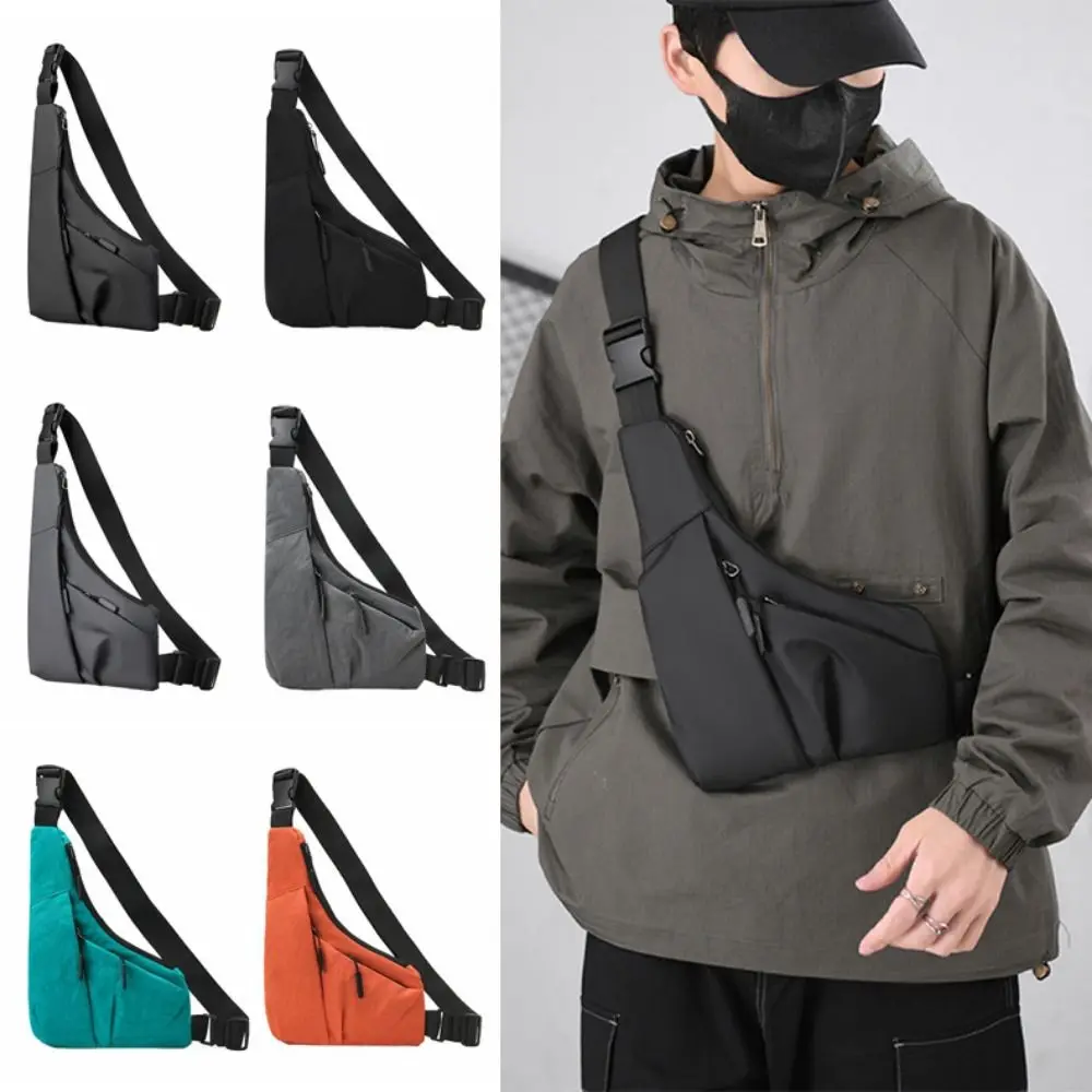 Portable Outdoor Shoulder Bag Waterproof Adjustable Strap Crossbody Backpack Durable Sturdy Crossbody Sling Bag Hiking