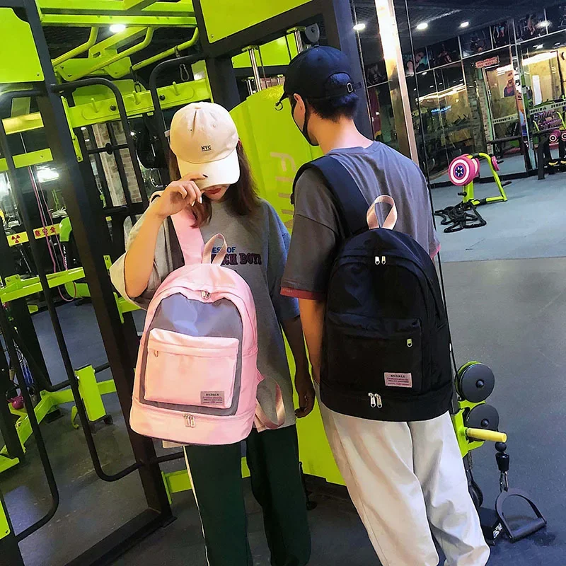 Outdoor Travel Backpack Women's Korean Fashion Multifunctional Dry Wet Separation Shoe Position Storage Sports Fitness Backpack